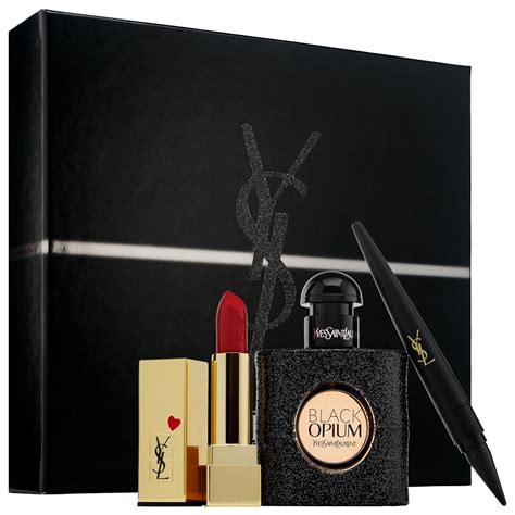 ysl eye makeup gift set|ysl elle perfume gift set.